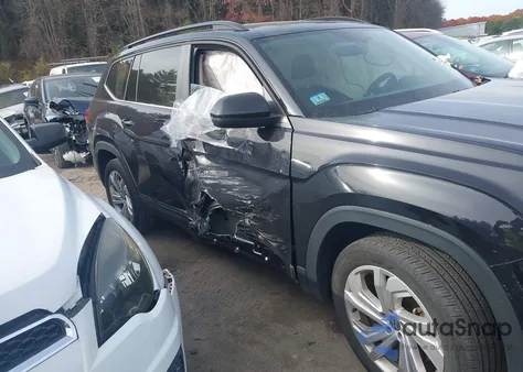 2021 Volkswagen Atlas 3.6L V6 Se W/Technology из США, поврежденный, VIN 1V2KR2CA9MC582505